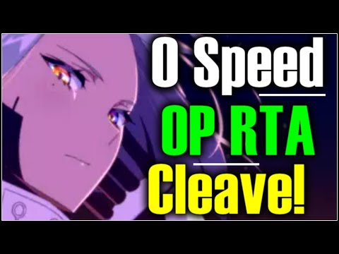 OMG! 0 Speed RTA Cleave Works!!