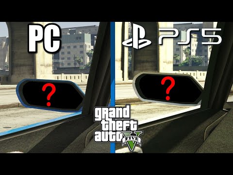 GTA 5 - PC vs PS5 Graphics Comparison