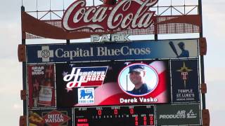 Derek - Hometown Hero Iron Pigs Game 6/3/13