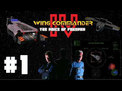 The Price of Freedom | WING COMMANDER 4 | Retro PC Lets Play Part 1