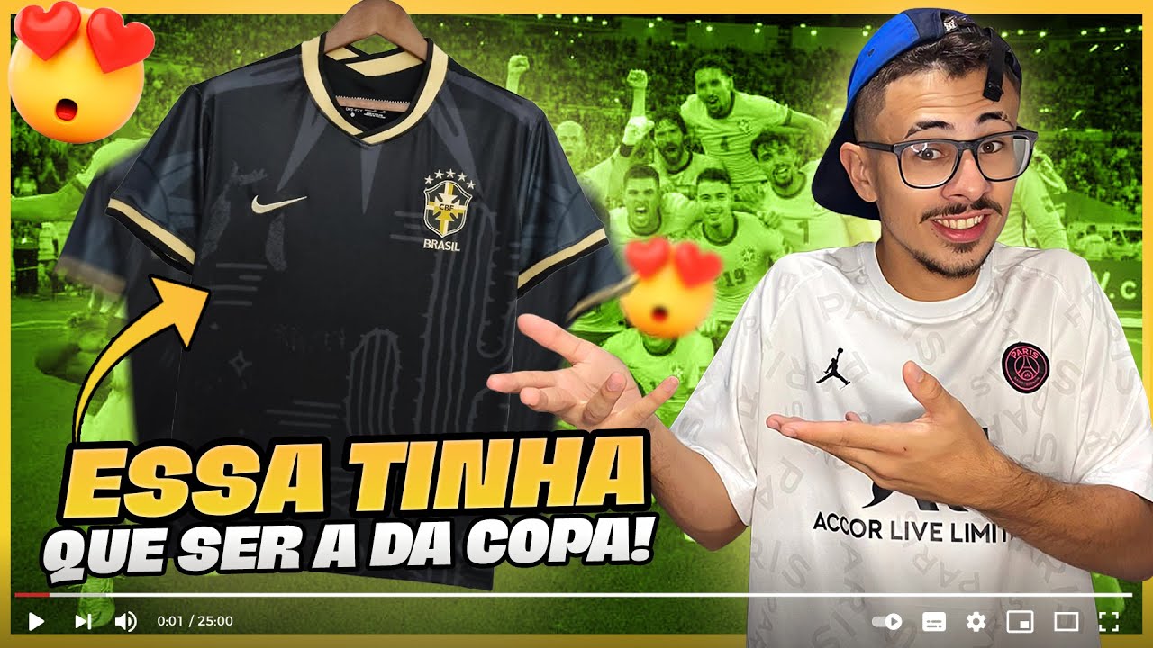Watch Now As Camisas do Brasil mais Bonitas de 2022! 😍 As Camisas do Brasil mais Bonitas de 2022! 😍