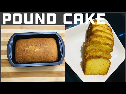 🔥Pound cake| basic vanilla pound cake