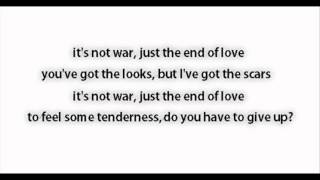 Manic Street Preachers - It's not War (Just the End of Love) | Instrumental