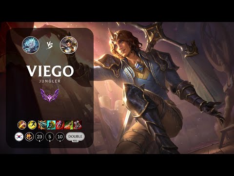 Viego Jungle vs Xin Zhao - KR Master Patch 13.12