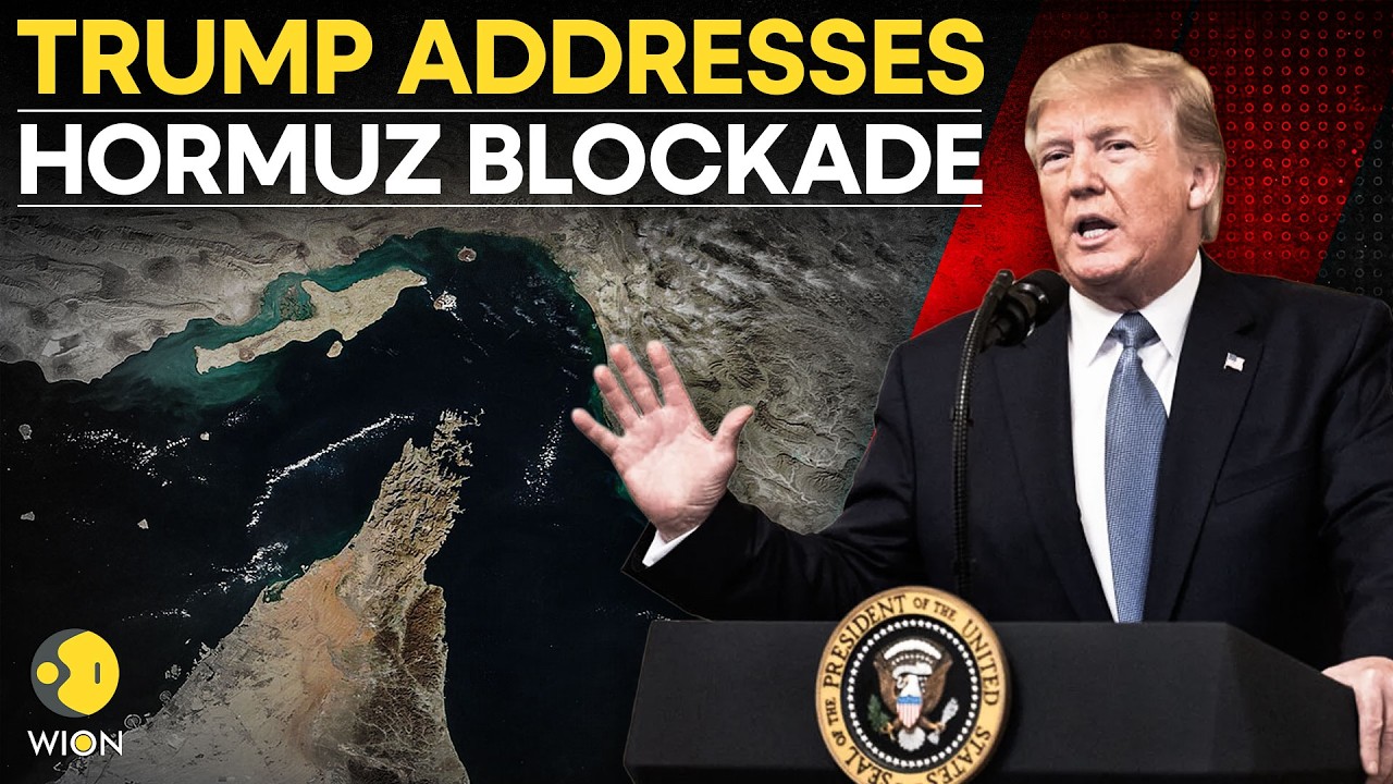 US Iran War LIVE: Trump's SHOCKING Remarks on Iran as US blockades Strait of Hormuz | WION Live