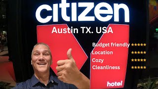 Cool hotel! The Citizen M downtown Austin