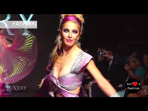 LUXERY BY XANDRA Los Angeles Art Hearts Fashion Spring Summer 2017 - Fashion Channel