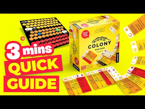 QUICK GUIDE Word Colony® Original