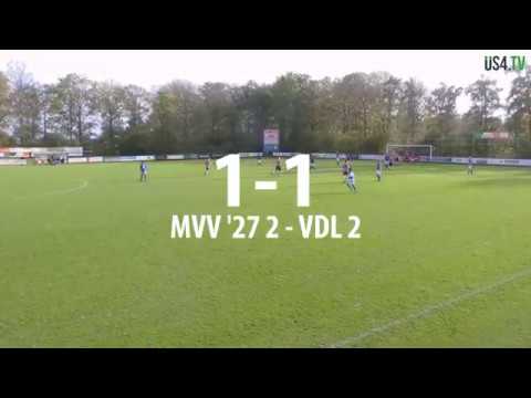 De doelpunten MVV27 2 - VDL 2