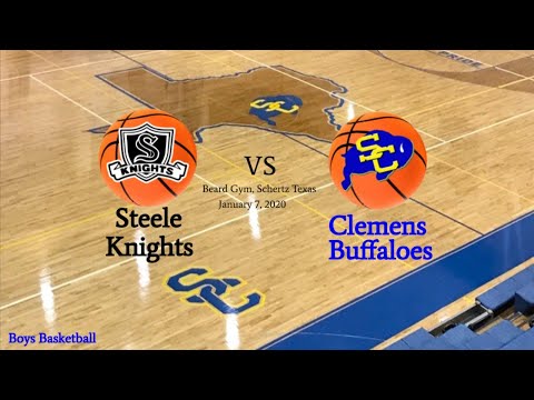 Boys Basketball: Steele Knights VS Clemens Buffaloes
