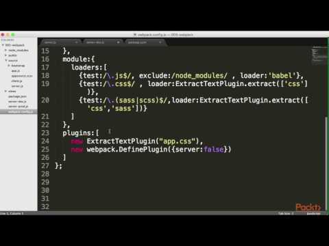 Learning React js Scalable High Perf Apps Setting up Hot Refresh Middleware | packtpub com