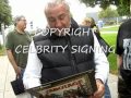 Bill Ward (Black Sabbath) discusses Sabotage album cover while signing autographs
