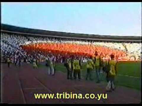 115. derbi C.Zvezda - Partizan PREKID derbija 00/01