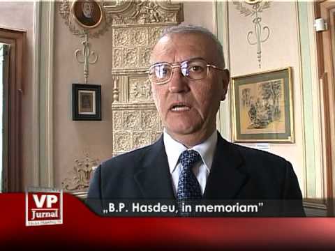 „B.P. Hasdeu, in memoriam”