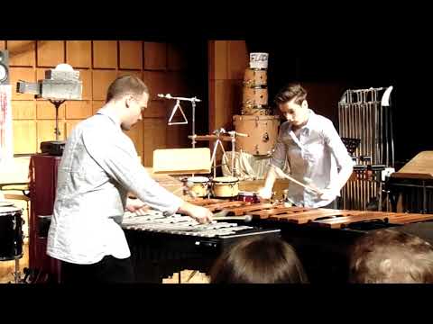 Nyilas Gyöngyvér - marimba, Onozó Dávid - vibrafon; Max Leth: Effugonetrom