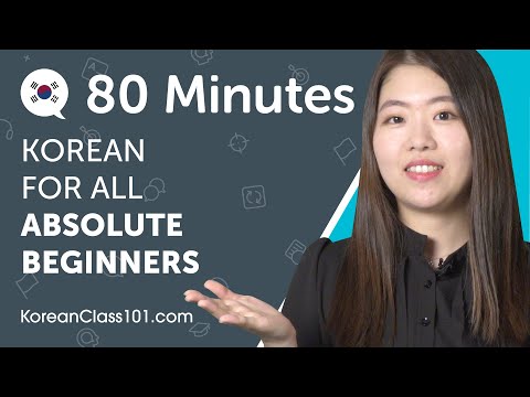Learn Korean in 80 Minutes - ALL the Korean Phrases You Need to Get Started