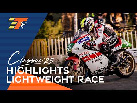 HIGHLIGHTS: Lightweight Classic TT Race | 2025 Classic TT Races