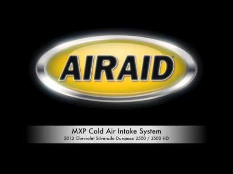 AIRAID Intake for the 2013-2014 Chevy Silverado Duramax 6.6L LML - CLICK BELOW FOR UPDATED VIDEO!