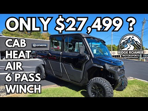 BEST Enclosed Side By Side Deal - 2026 CFMOTO U10 PRO XL Highland