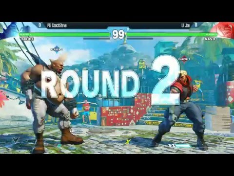 SFV/SF5: Winter Brawl X - PG Coach Steve (Birdie) vs LI Joe (Nash) - Top 16