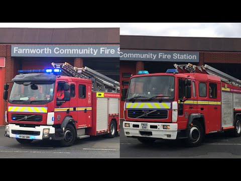 *RETRO/RESERVE* Farnworth Double Pump Turnout - Greater Manchester Fire & Rescue Service
