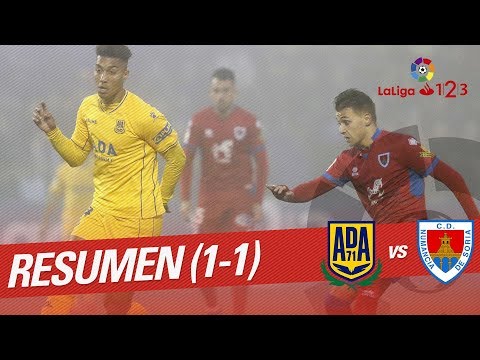 Resumen de AD Alcorcón vs CD Numancia (1-1)
