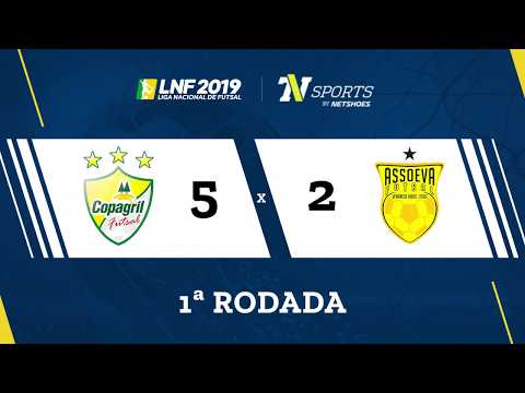 LNF2019 - Gols - 1r - Copagril 5 x 2 Assoeva