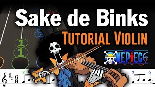 Download lagu Sake de Binks - Tutorial - Violín Play Along 🎻 mp3