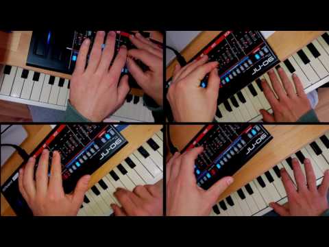 Roland Boutique JU-06 testing jam