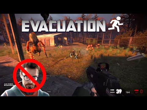 Free Story Driven Add-On for Half-life 2 with no Freeman or Crowbar | Evacuation (Full Walkthrough)