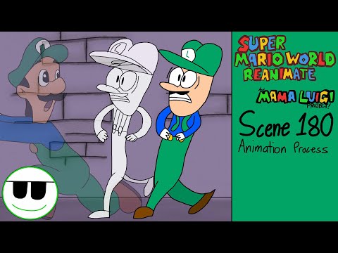 Mama Luigi Reanimate Project | Scene 180 Process