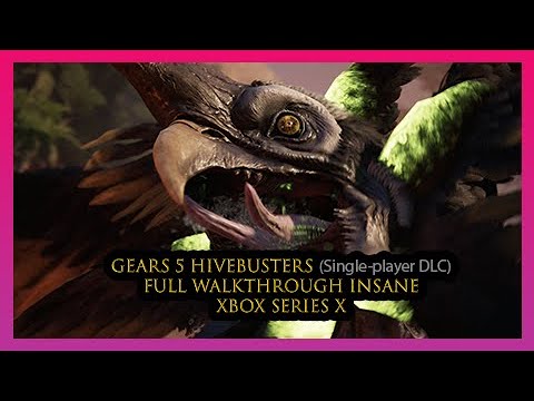 Gears 5 Hivebusters 100% Full Walkthrough on Insane Difficulty Xbox Series X Gameplay