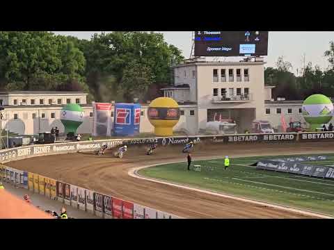 Betard Sparta Wrocław - Gezet Stal Gorzów 09.05.2025 Wyścig 9 - 5:1 (37:17)