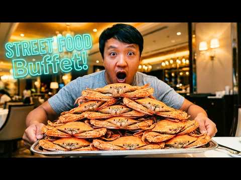ALL YOU CAN EAT Malaysian STREET FOOD BUFFET in Kuala Lumpur Malaysia