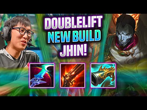 DOUBLELIFT IS A MONSTER WITH JHIN NEW BUILD! - Doublelift Plays Jhin ADC vs Ashe! | Season 2022
