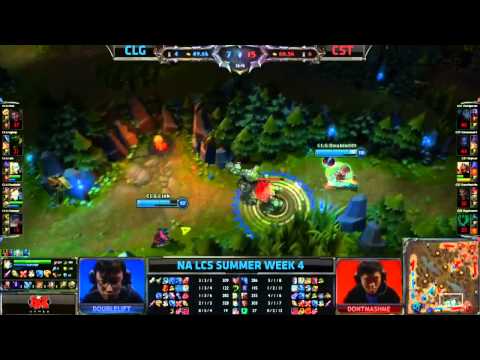 NA LCS 2013 Summer W4D1- CLG VS CST