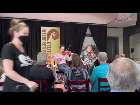 Mary Frances Leahy, Natalie MacMaster and Troy MacGillivray - Judique, NS - August 14, 2022