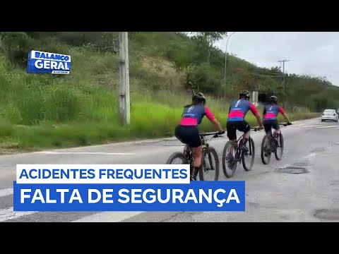 Cabo Frio (RJ): ciclistas reclamam da falta de acostamento na Estrada do Guriri