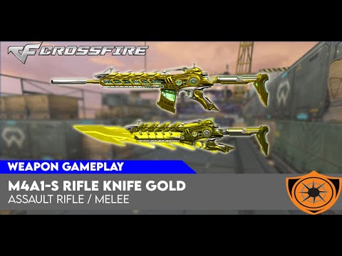 Crossfire PH - M4A1-S Rifle Knife Gold【Gameplay | Showcase】