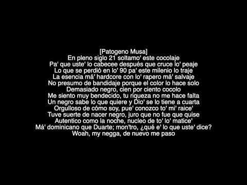 Demasiado Negro Remix Letra