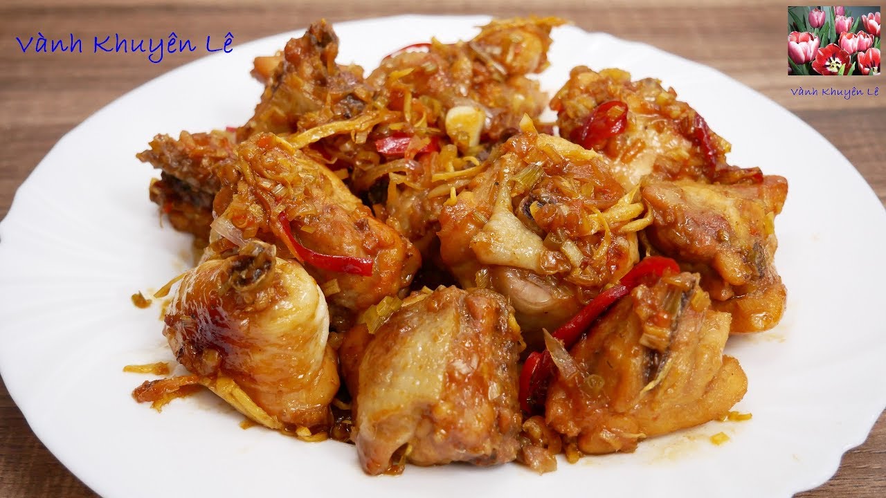 Cách Nấu Gà Kho Gừng