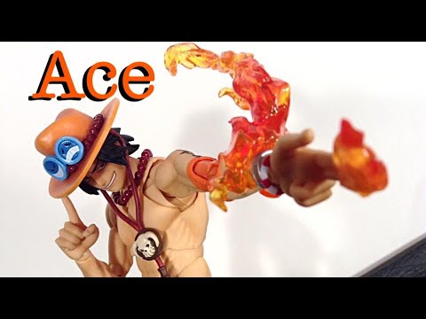 Megahouse Variable Action Heroes VAH One Piece PORTGAS D ACE Action Figure Review Toy Review