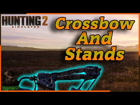 Airborne Turkey Crossbow Kill And A First Look At Stand Hunting In Hunting Simulator 2