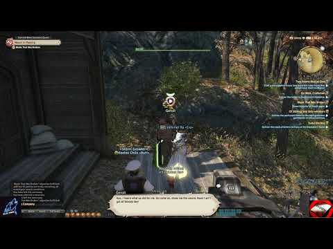 FFXIV - Blade That was Broken (Lvl 58 Blacksmith Job Quest)