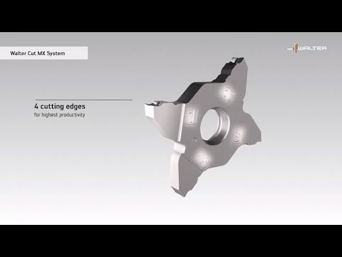 WALTER CUT MX SYSTEM - G3011..C..-P/G3041: Multiply your success - with four cutting edges.