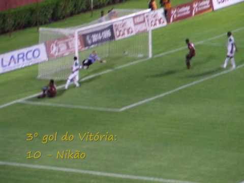 3º, 4º gols do Vitória, 2º do Juazeiro. Vitória 4 X 2 Juazeiro (10/3/11)