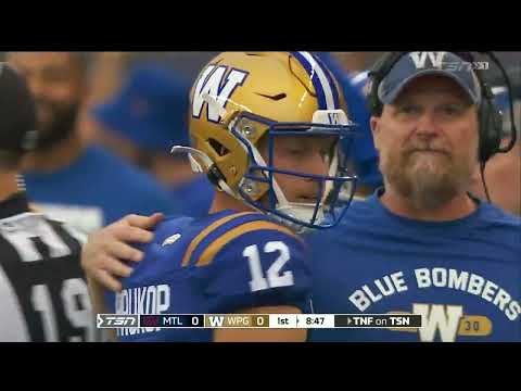 Montreal Alouettes vs Winnipeg Blue Bombers 8/11/22