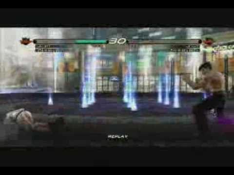 Tekken 6 - サイヤ人 Jin VS シュウJulia