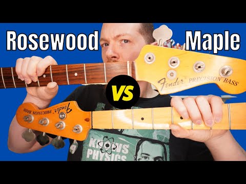 Rosewood vs Maple fretboard: Does it make a difference?