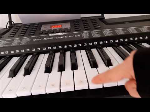 Tuto pour enfants   jouer au piano Louane jour 1 très facile